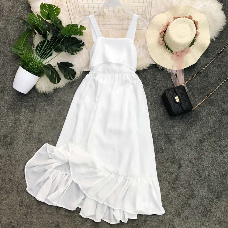 Женское платье-бабочка тонкий галстук-бабочка с открытой спинкой 2019 | Женская