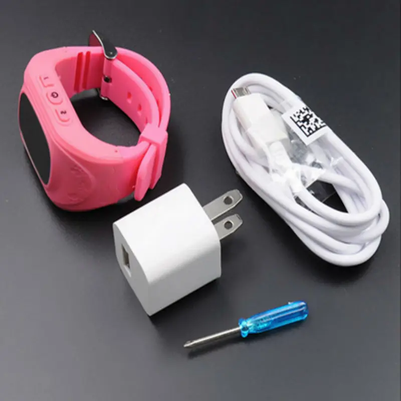 New Fashion Popular Touch Screen Kid Smart Baby Watch Q50 SOS Gps Tracker Smart Watch for Children