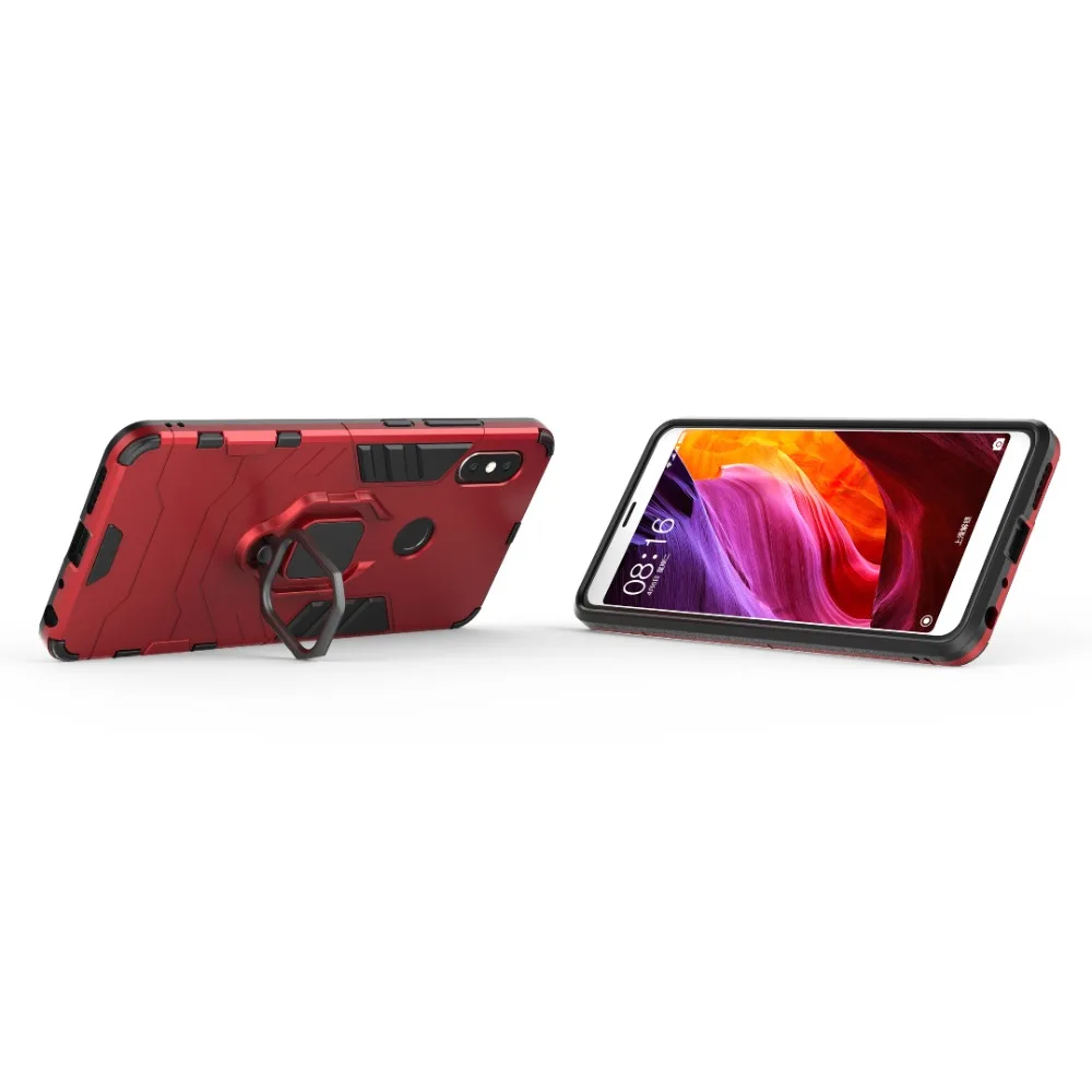Чехол для телефона Xiaomi Redmi Note 5 PC TPU противоударное автомобильное магнитное