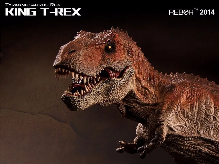 Rebora 1:35 динозавр Палеонтологическая коллекция король T-REX Гараж Комплект статуя для фанатов подарок на праздник