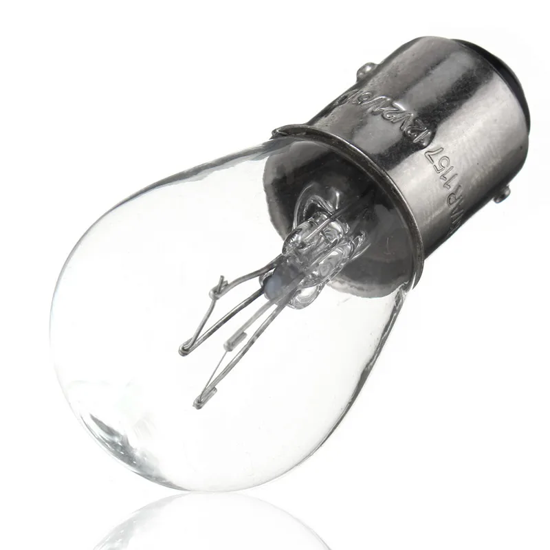10 шт. 380 BAY15D 1157 21/5W естественный белый Стекло с двойной нитью накала теплые белые