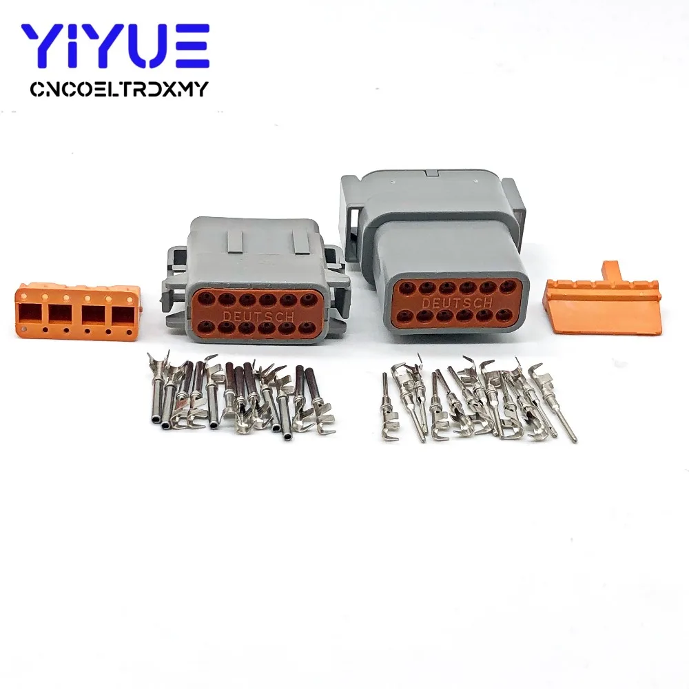10 комплектов DTM04 12P / ATM04 DTM06 12S ATM06 12 Pin автомобильного разъема голланлская