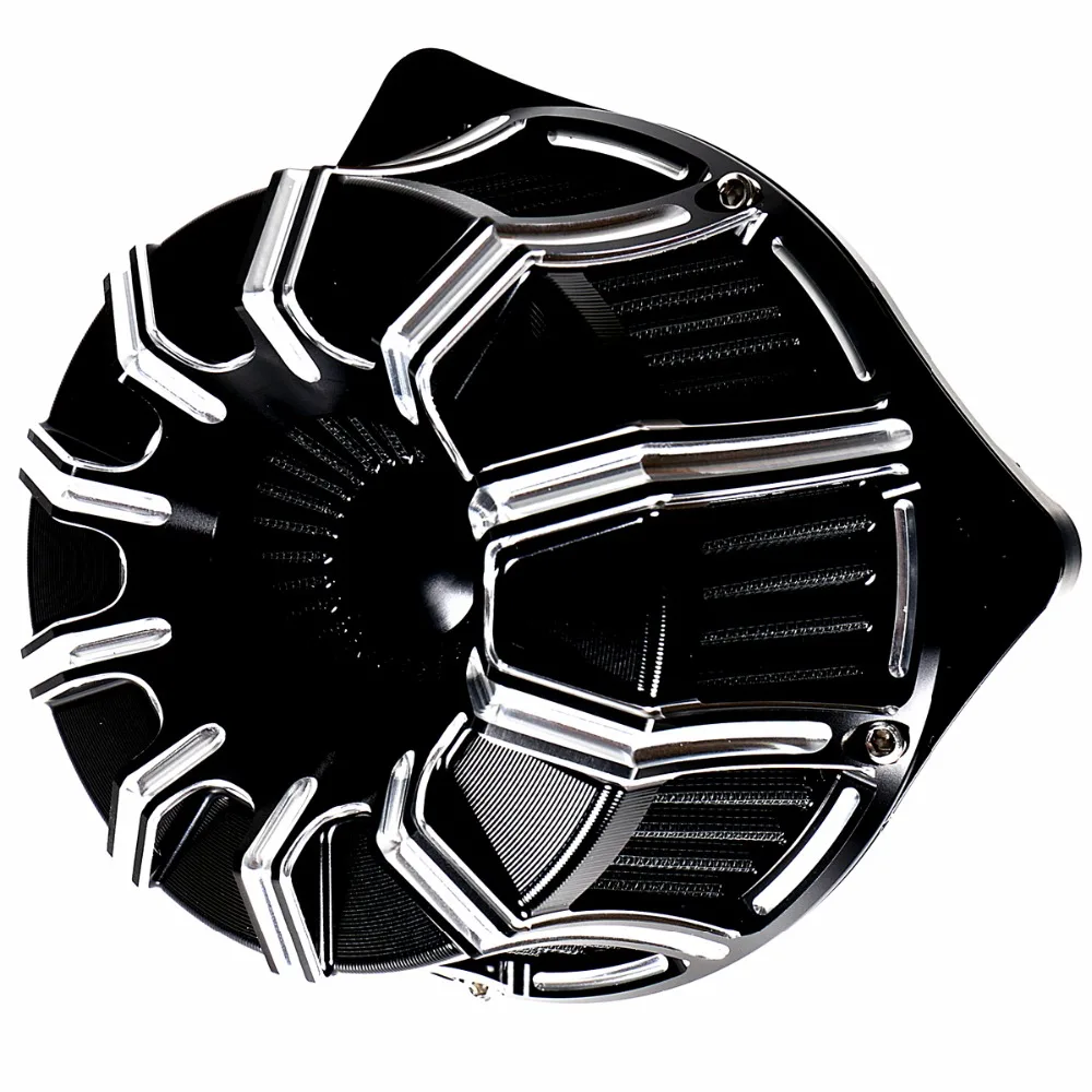 Billet Aluminum Big Grill Black Air Cleaner For Harley 2008-2016 Touring Electra Street Glide Road King FLHX | Автомобили и