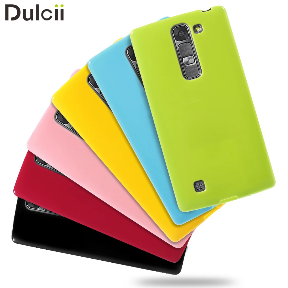 DULCII для LG Magna чехол G4C h502f Чехол глянцевый ТПУ телефона h500f H525N Вольт 2 LS751 смартфон