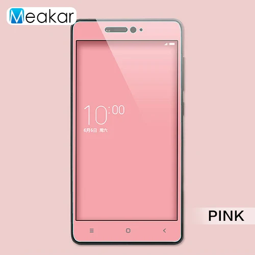 Silk Version 2.5D 9H film 5.0For Xiaomi Mi4C Tempered Glass Film Screen Protector For Mi4i Mi 4C Phone | Мобильные телефоны и