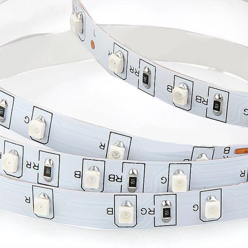 10 м (2X5m) 3528 SMD 600 Светодиодная лента RGB с 24 клавишами ИК пульт дистанционного