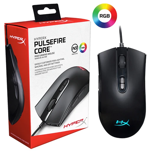 HyperX Pulsefire серия игровой мыши Pulsefire ядро Pulsefire FPS HyperX Pulsefire FPS Pro Pulsefire Surge - Цвет: Pulsefire Core
