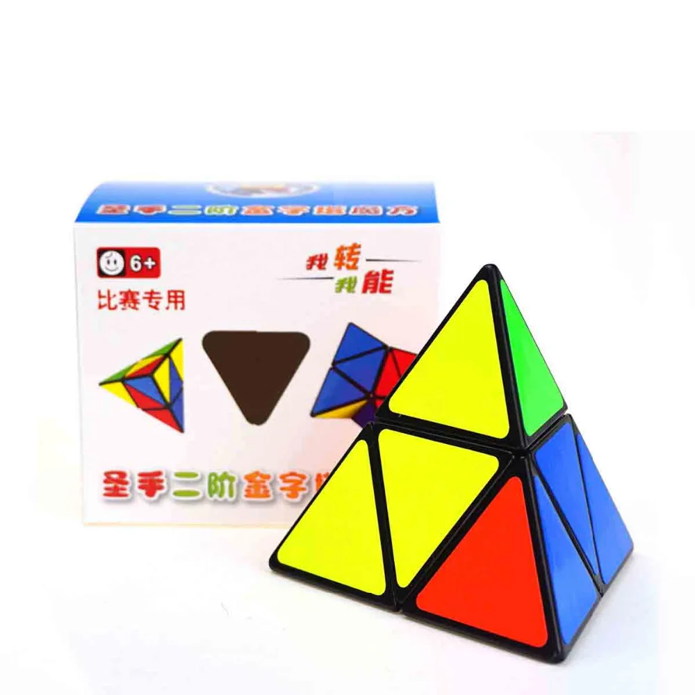 2X2X2 Pyramid Puzzle Cube Magic For Kid Educational Toy with instruction | Игрушки и хобби