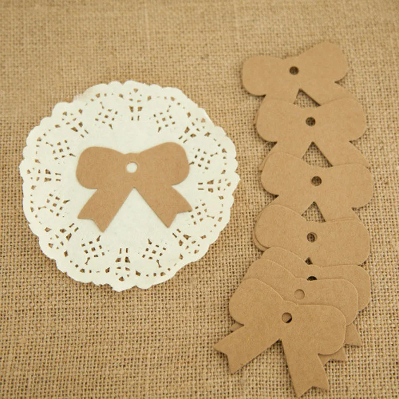 100 шт. бирки из крафт бумаги 6 х5 см|gift gifts|gift diygift tags |