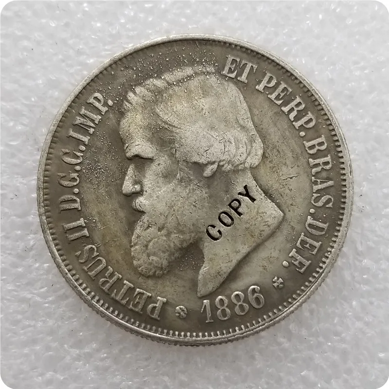 1886 БРАЗИЛИЯ 2000 копирование юбилейных монет-копия монет коллекционные монеты |