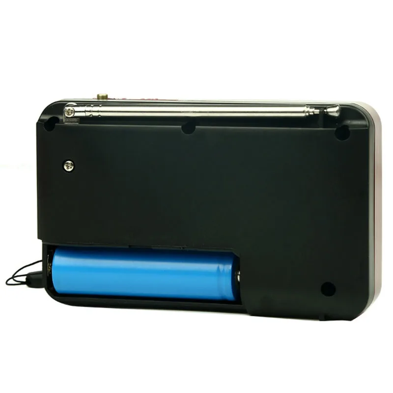 Мини портативное радио FM USB перезаряжаемое TF MP3 плеер динамик SD карта