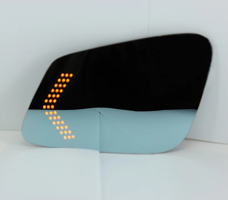 Светодиодное рулевое предупреждающее синее зеркало заднего вида для KIA