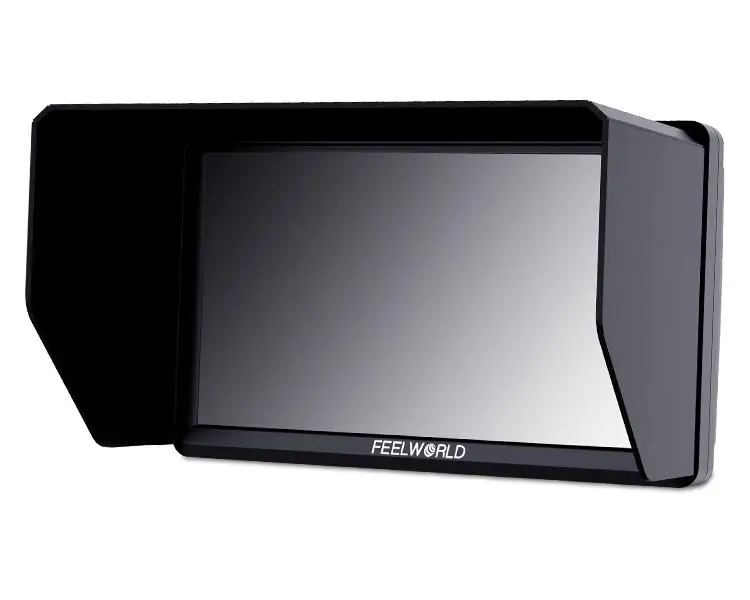 Камера FEELWORLD S55 экран 5 дюйма IPS 1280x720 поддержка 4K HDMI вход Наклон Камеры