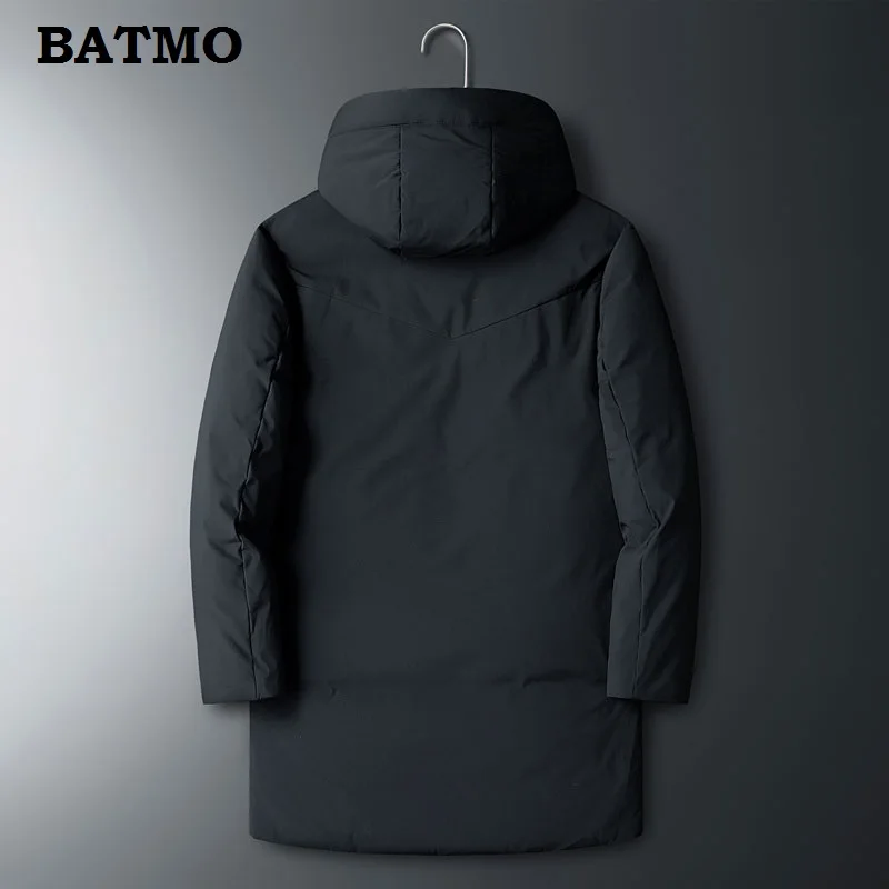 BATMO 2018 Новое поступление зимние высокого качества 90% белый пуховик на утином пуху