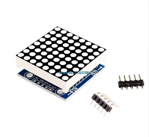 MAX7219 точечный матричный модуль микро управления ler DIY KIT MCU светодиодный дисплеем