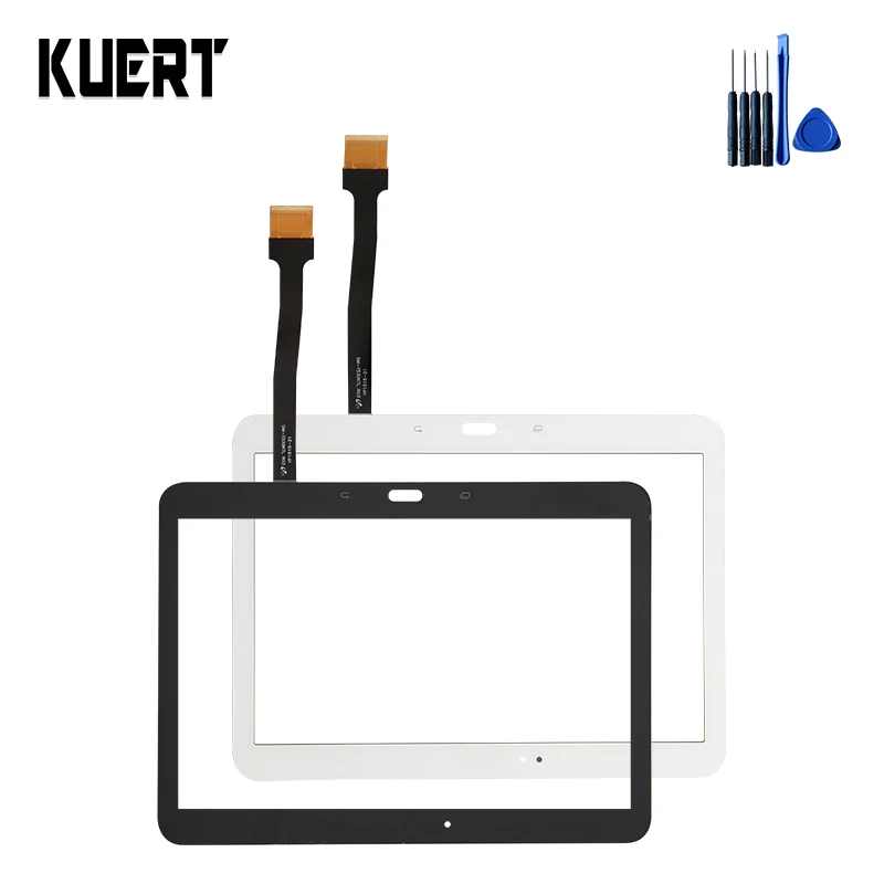 Тестовый планшет Сенсорная панель дигитайзер стекло для samsung Galaxy Tab 4 10,1 SM-T530 запасные части+ Инструменты