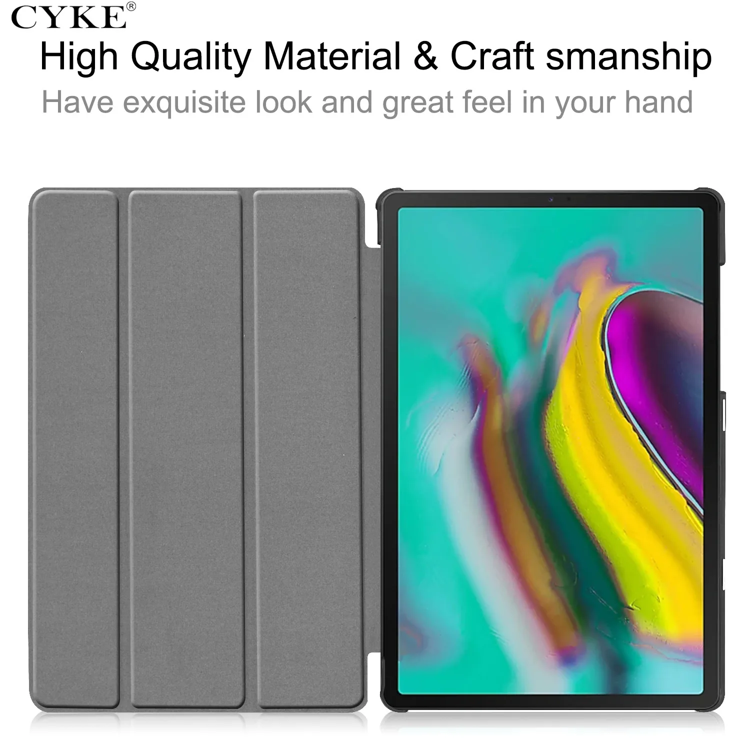 

Case For Samsung Galaxy Tab S5e 10.5 2019 SM-T720 PU Leather Stand Smart Cover For Samsung Tab S5E T720 Magnet Case +Films