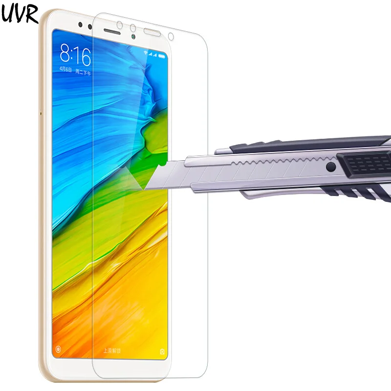 UVR For Xiaomi Redmi 5 5Plus Protective Tempered Glass for Note Pro 5A Screen Protector Film | Мобильные телефоны и