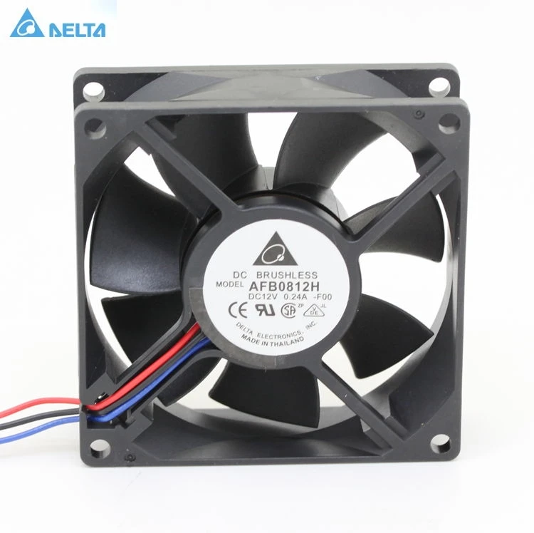 Для delta AFB0812H 8025 8 см 80 мм DC 12 В 0 24a 3 контактный компьютерный чехол для ПК ЦП инвертор
