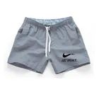 Мужские быстросохнущие шорты, летние повседневные шорты из дышащего материала для пляжа большого размера, 2018, S-XXXL