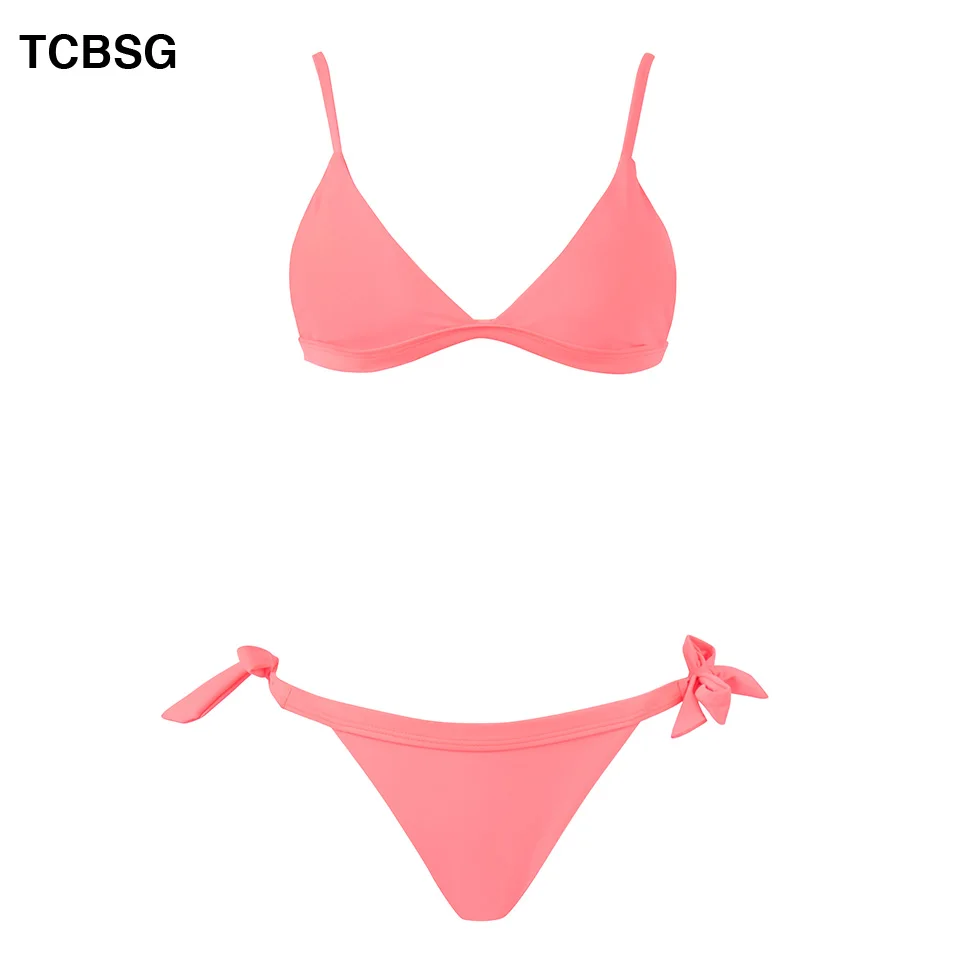 Новинка 2019 купальники TCBSG бикини сексуальный женский купальник летний комплект