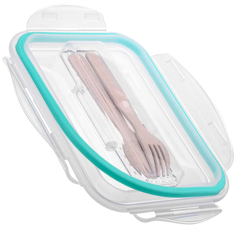 Отдельный Ланч-бокс термостойкий стеклянный отсек герметичная чаша для