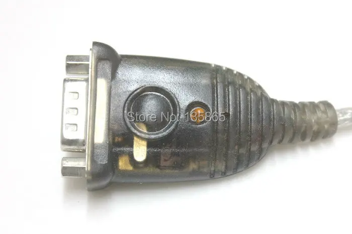 Используется USB-в-последовательный конвертер адаптер для ATEN с поддержкой