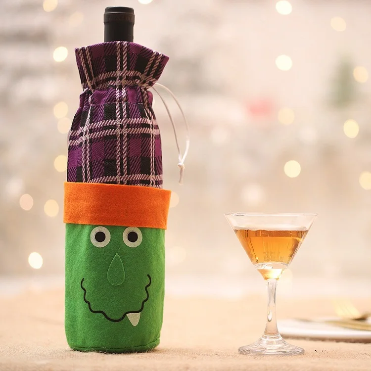 Bottle Cover 3 Золотая, серебряная маска для лица, Вечерние Маски для лица, карнавальные маски, принадлежности для вечеринки-девичника, Вечерние Маски для Хеллоуина - Цвет: Bottle Cover 3