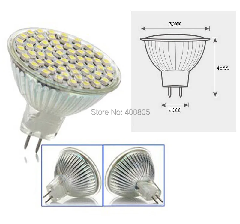 Mr16 gu10 Светодиодный прожектор лампы 4/5 w 12 v 220 точечный проектор ампулы