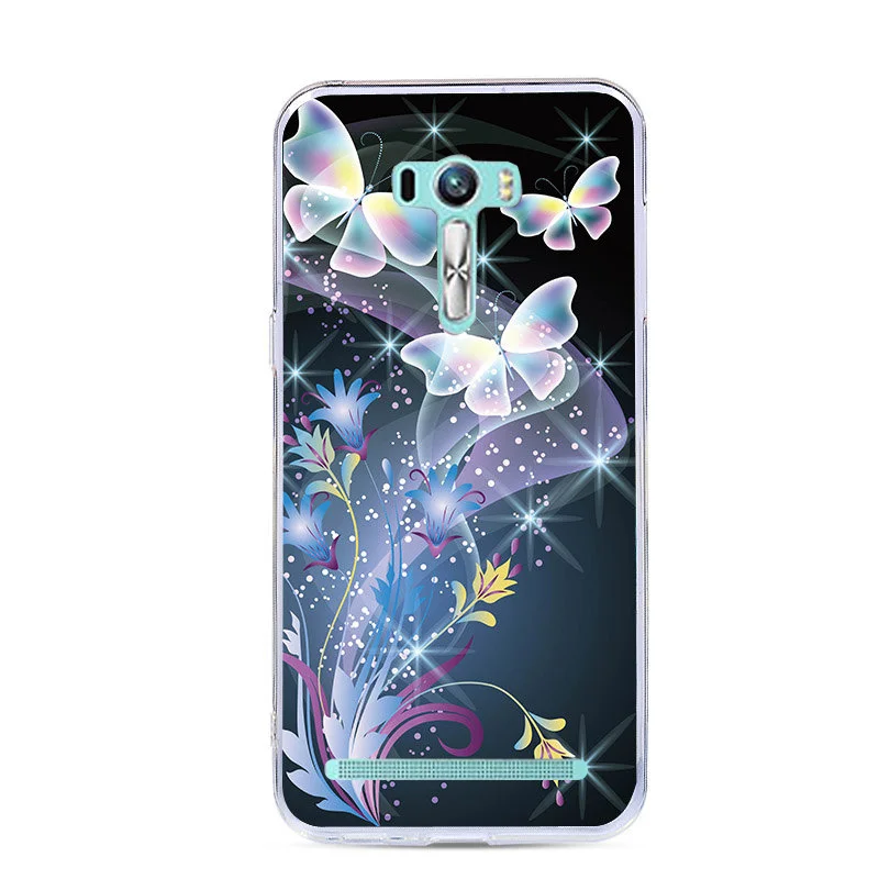 Мягкий чехол из ТПУ для Asus Zenfone Selfie ZD551KL 5 дюйма Защитная силиконовая задняя крышка