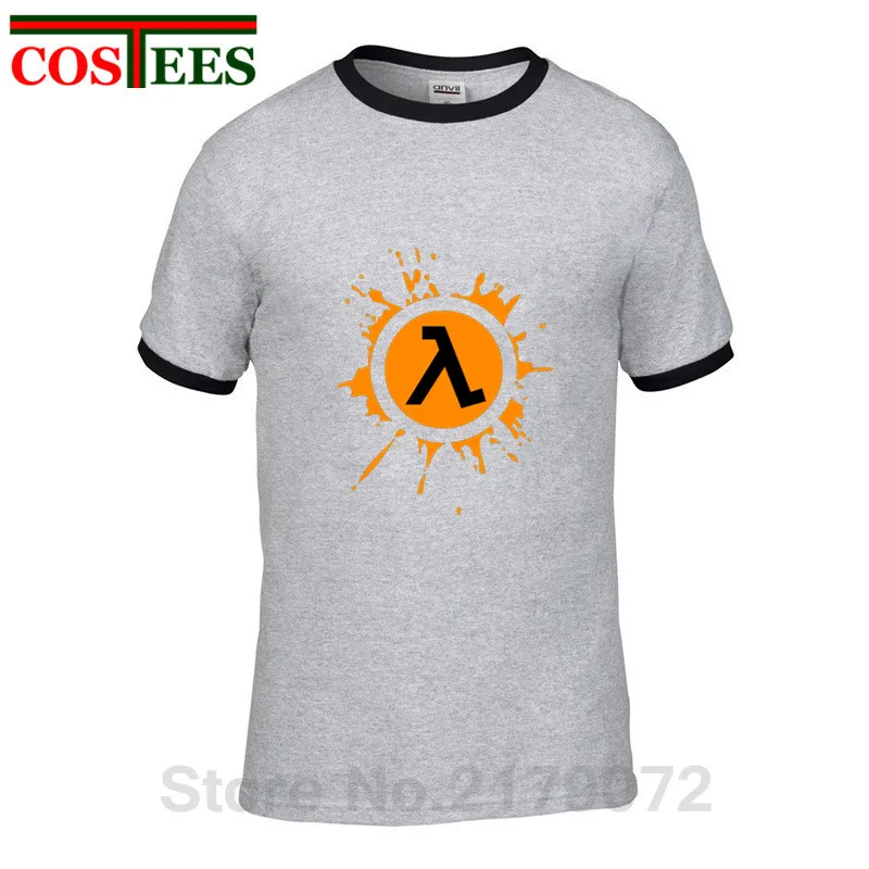 Мужская футболка с логотипом Splash Design Half life модная забавная Life 2 2019|Мужские