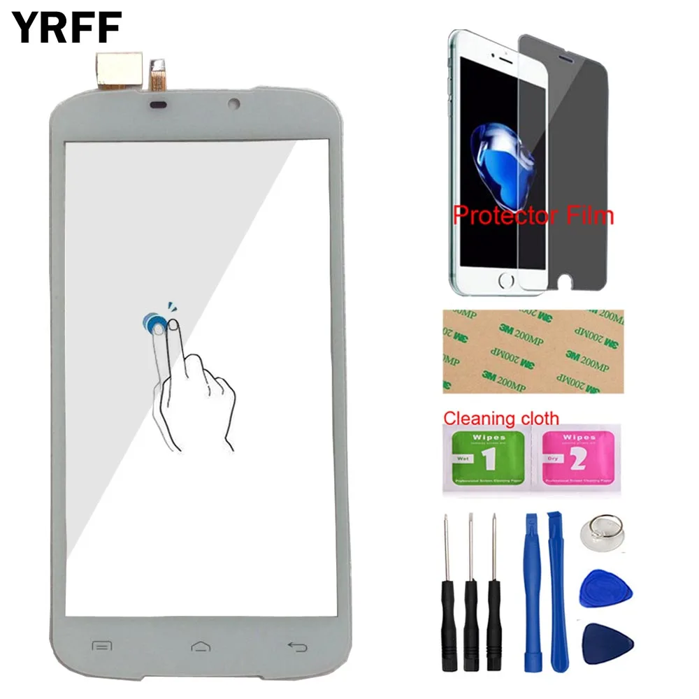 YRFF 5 &quotсенсорный экран панель для Doogee X6 сенсорный Переднее стекло дигитайзер