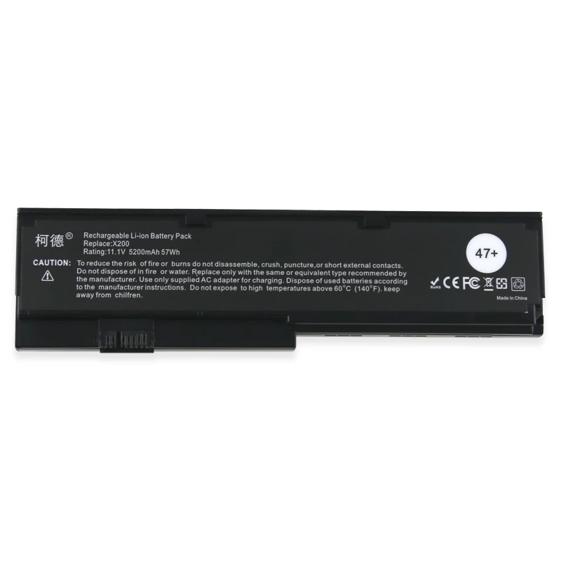 kede 11.1V 57WH 42T4647 42T4834 42T4537 42T4648 Laptop Battery For Lenovo Thinkpad X200 X200S X201 X201S X201I 42T4539 43R9255 | Компьютеры