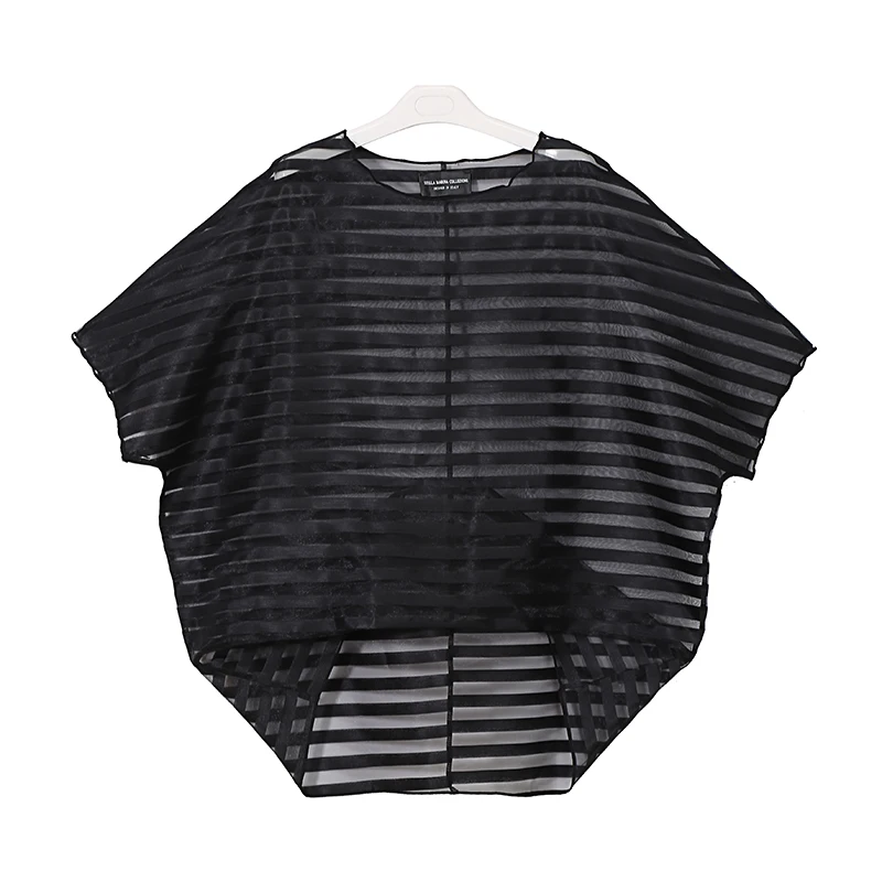 Новинка 2018 г. корейский стиль лето для женщин Большие размеры черный белый цвет