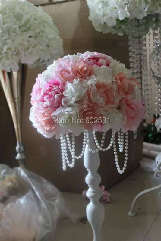 Новый сценический фон SPR Бесплатная доставка! Искусственный шар в виде цветов для