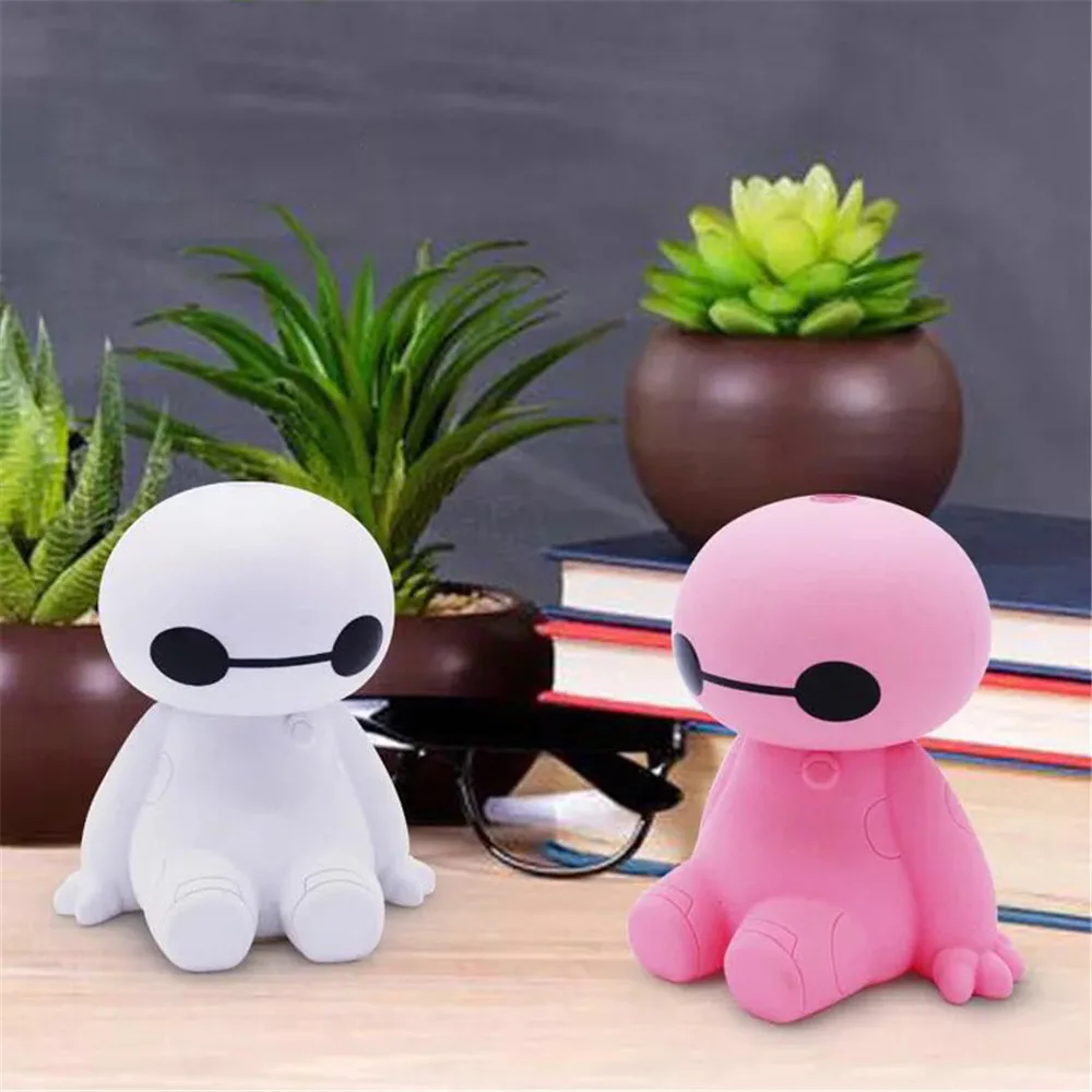 3 цвета Baymax автомобильный распылитель увлажнитель небольшой настольный USB