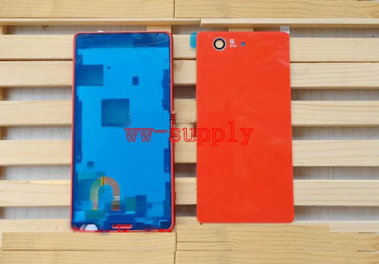 Для Sony Xperia Z3 Compact D5803 D5833 полный корпус передняя рама задняя крышка аккумулятора
