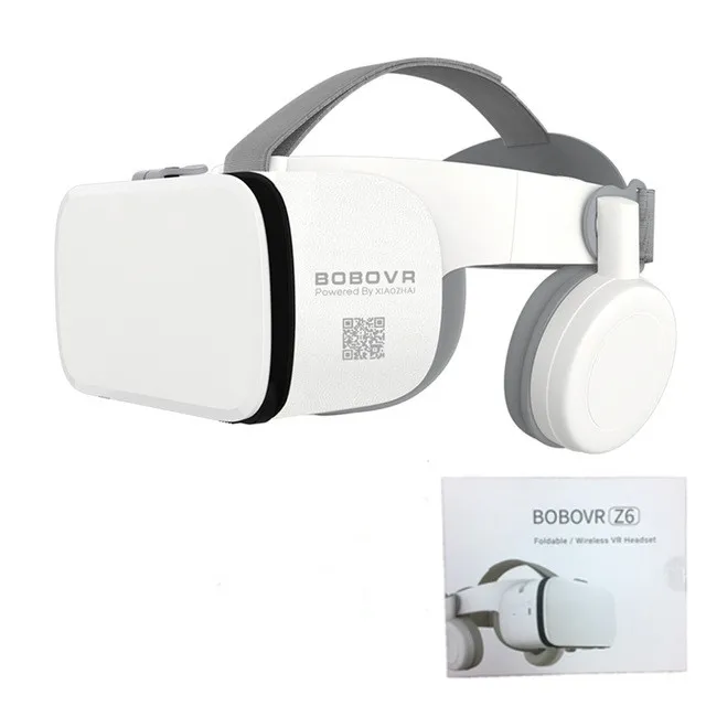 Single VR UZQi Bobovr Z6 Z4 Z5 шлем 3D очки виртуальной реальности Гарнитура для смартфона смартфон VR 3D BoBo картонные очки - Цвет: Single VR