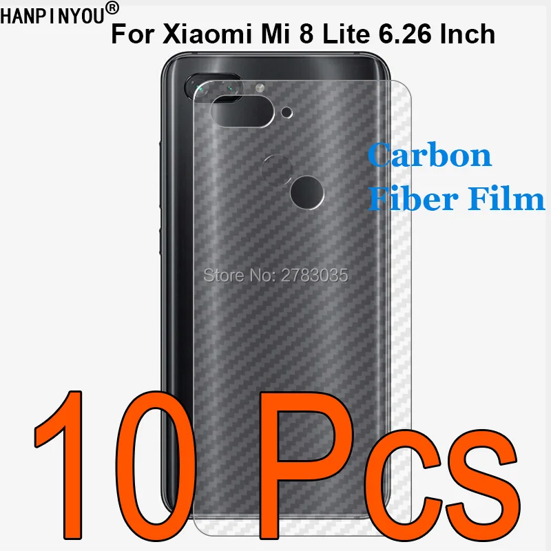 Прочная 3d пленка для Xiaomi Mi 8 Lite 10 шт./Лот 6 26 дюйма с защитой от отпечатков