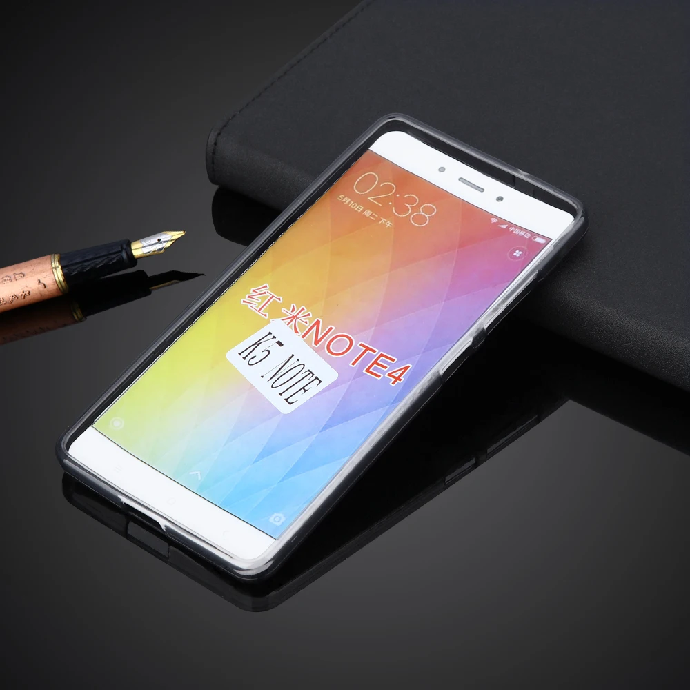 2 шт. для Lenovo vibe k6/K5 Note A7020/K4 K4 A7010 ТПУ прозрачный резиновый матовый защитный чехол