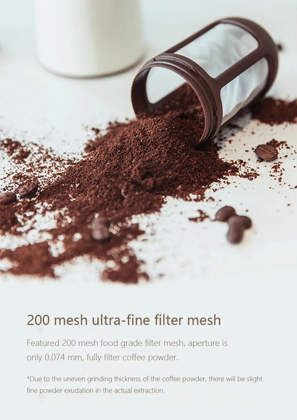 Kisskisssfish кофе Berwer Xiaomi кружка для путешествий Moka умный кофе стакан вакуумная изоляция бутылка Accssories чай фильтр контейнер