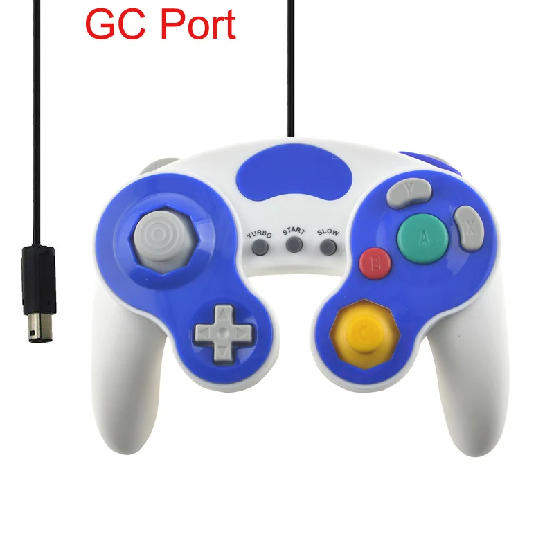 Для Gamecube контроллер USB проводной ручной джойстик для NAND для NGC GC контроллер для MAC компьютера ПК геймпад - Цвет: GC Interface