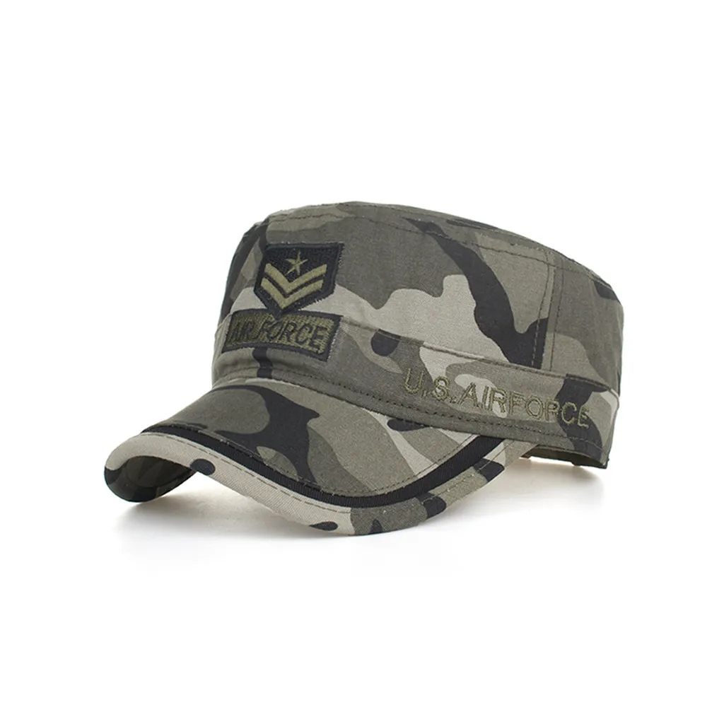 CE Бейсболка Мужская gorra hombre бейсболка женская шляпа летняя хлопковая Военная Кепка s Cadet уникальный дизайн винтажная плоская кепка 4 - Цвет: CE