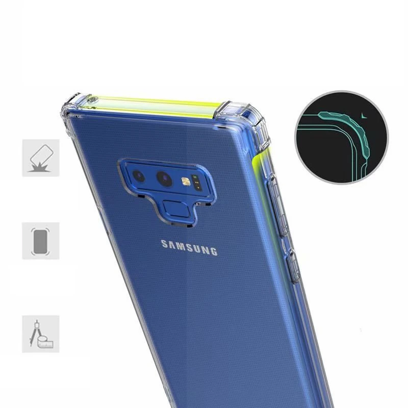 Для samsung Note 9 бронированный чехол для телефона из ТПУ с воздушной подушки мягкие