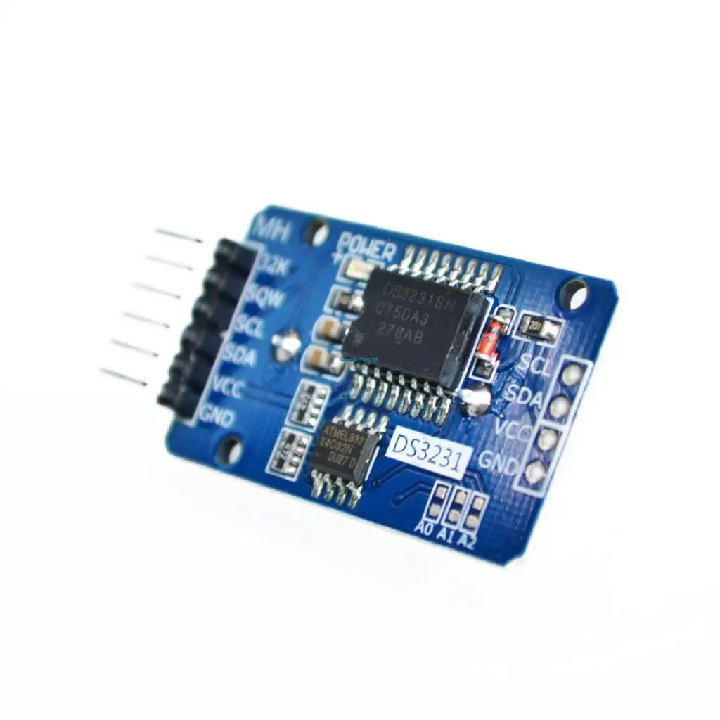 10pcs/lot DS3231 AT24C32 IIC Module Precision Real Time Clock Memory | Электронные компоненты и принадлежности