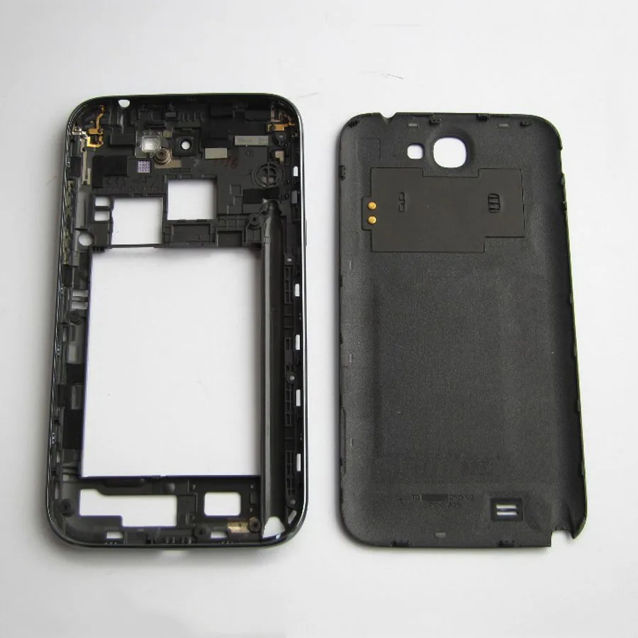 Новая высококачественная рамка для корпуса и заднего аккумулятора Note2 со средней