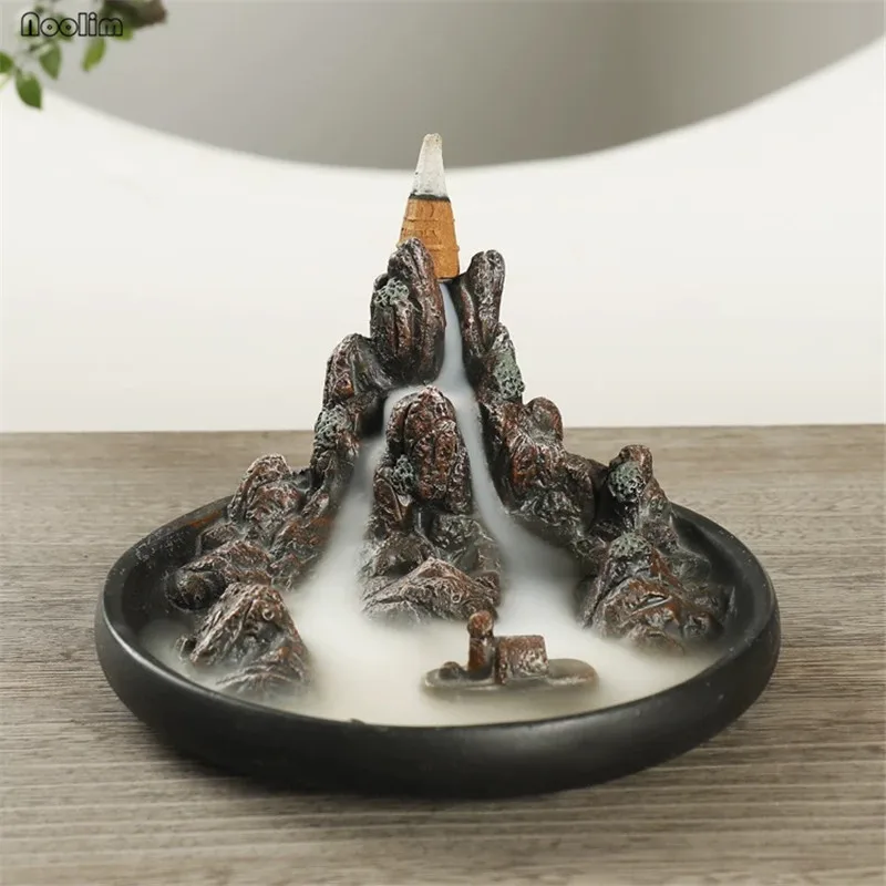 Палка для благовоний с водопадом керамическая горная кадильница ароматерапии