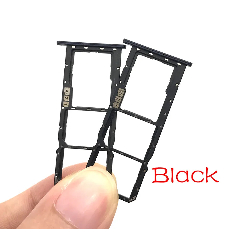 Micro Nano SIM держатель для карт лоток адаптер держателя слота разъем для Asus Zenfone Max M2 ZB633KL Запчасти Замена