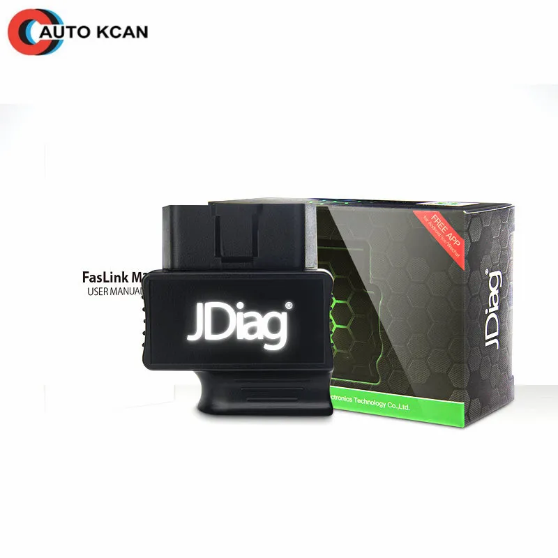Считыватель кодов JDiag Faslink M2 Bluetooth 4,0 Автомобильная диагностика obd-ii инструмент для iPhone Android