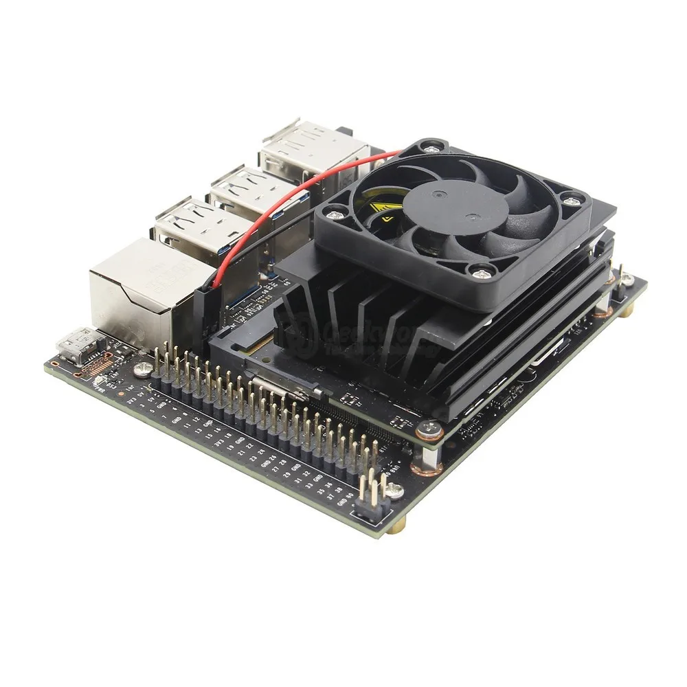 Вентилятор охлаждения 4007 40 мм 4 см 40*40*7 для NVIDIA Jetson Nano макетная плата DC5V вентилятор